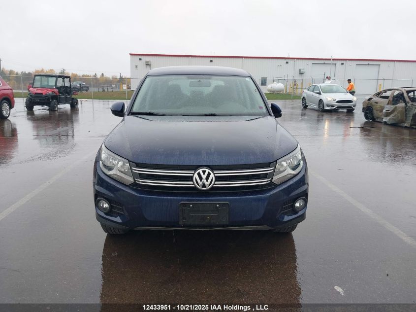 2013 Volkswagen Tiguan S/Se/Sel VIN: WVGJV3AX0DW620820 Lot: 12433951