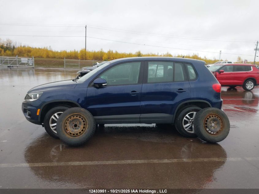 2013 Volkswagen Tiguan S/Se/Sel VIN: WVGJV3AX0DW620820 Lot: 12433951
