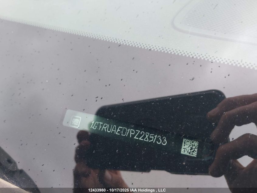 2023 GMC Sierra K1500 VIN: 1GTRUAED1PZ285133 Lot: 12433980