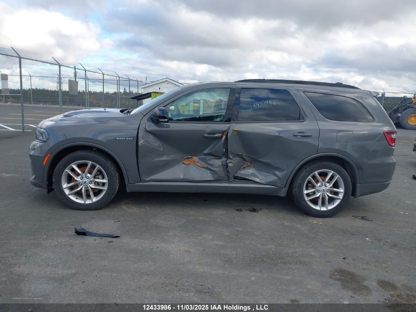 2025 Dodge Durango R/T VIN: 1C4SDJCT8SC512647 Lot: 12433986