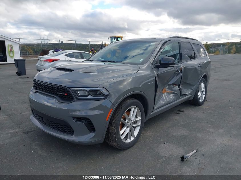 2025 Dodge Durango R/T VIN: 1C4SDJCT8SC512647 Lot: 12433986