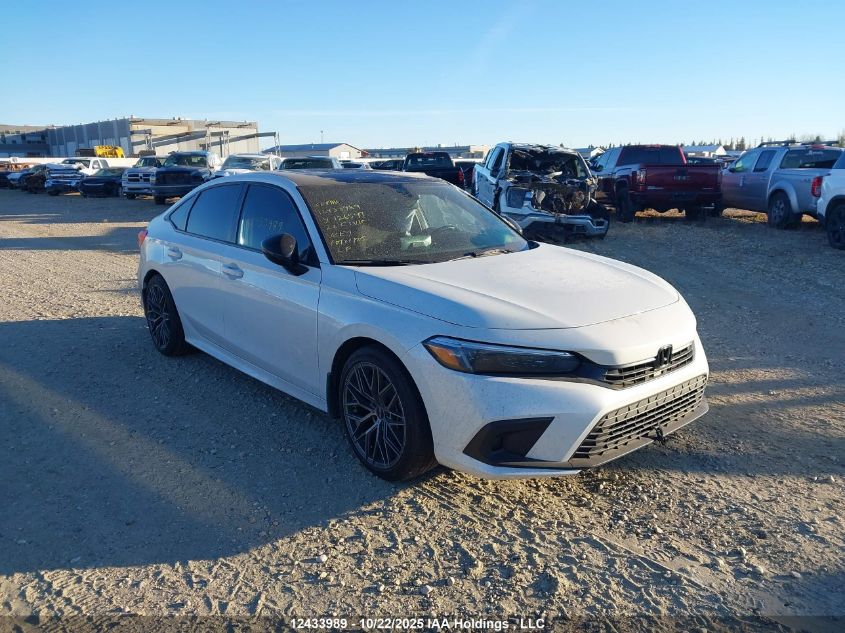 2022 Honda Civic Sport VIN: 2HGFE2F57NH126547 Lot: 12433989