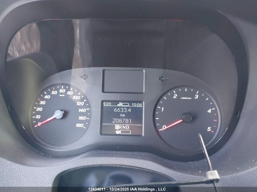 2022 Mercedes-Benz Sprinter 4500 Standard Roof V6 VIN: W1Y4ECHY6NP460028 Lot: 12434011