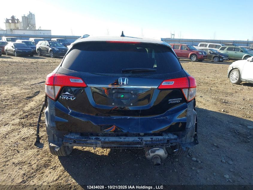 2020 Honda Hr-V Touring VIN: 3CZRU6H9XLM105853 Lot: 12434028