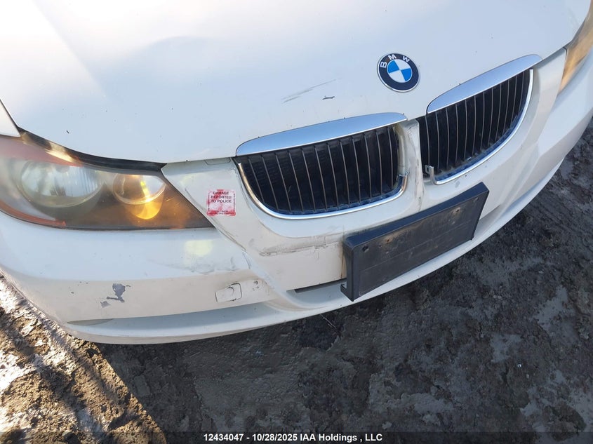 2007 BMW 328I VIN: WBAVA33597KX74822 Lot: 12434047