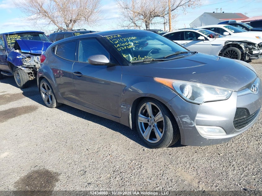 KMHTC6AD6CU037586 2012 Hyundai Veloster auction photo 1