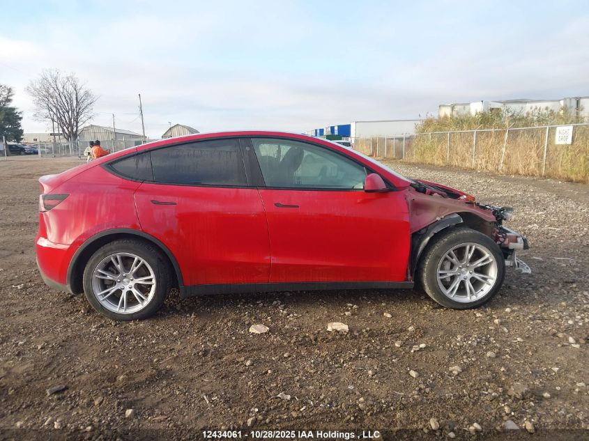 2023 Tesla Model Y Long Range VIN: LRWYGDEE7PC163339 Lot: 12434061