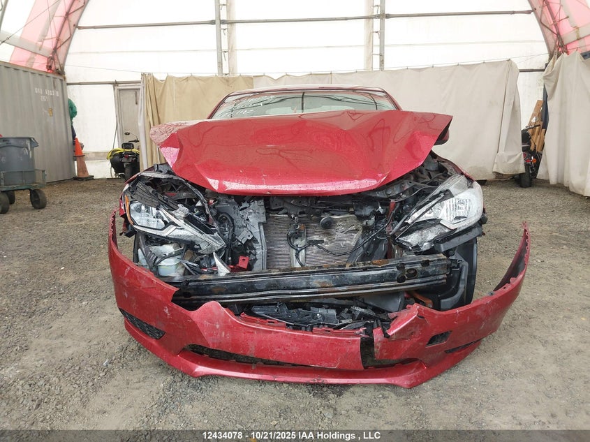 2017 Nissan Sentra 1.8 S/1.8 Sl/1.8 Sv VIN: 3N1AB7AP7HL672142 Lot: 12434078