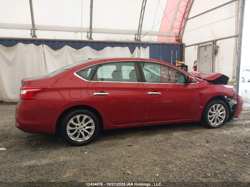 2017 Nissan Sentra 1.8 S/1.8 Sl/1.8 Sv VIN: 3N1AB7AP7HL672142 Lot: 12434078