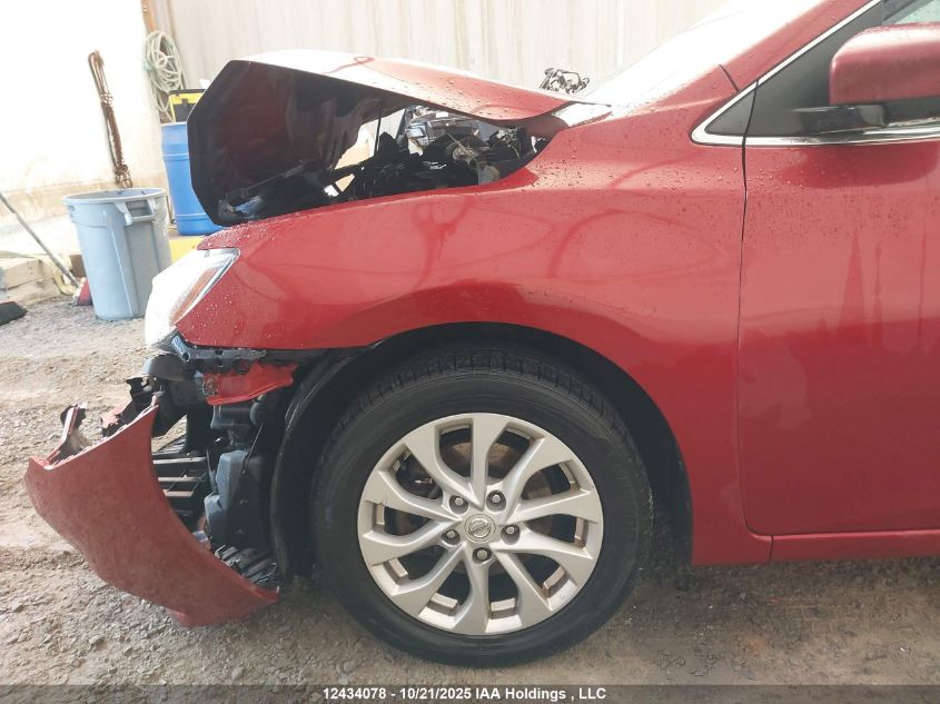 2017 Nissan Sentra 1.8 S/1.8 Sl/1.8 Sv VIN: 3N1AB7AP7HL672142 Lot: 12434078