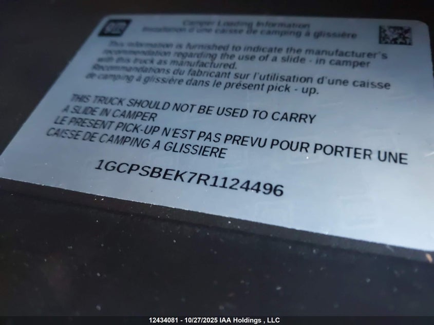 1GCPSBEK7R1124496 2024 CHEVROLET COLORADO photo no. 18