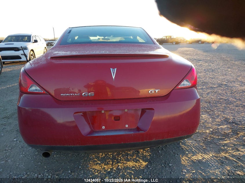 2006 Pontiac G6 Gt VIN: 1G2ZH368064271550 Lot: 12434087