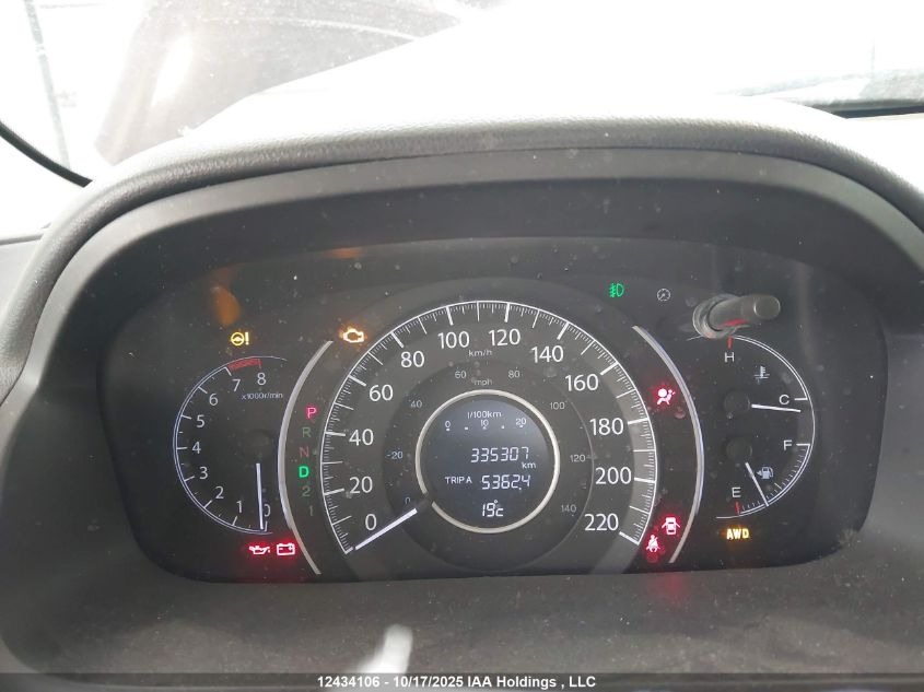 2013 Honda Cr-V Touring VIN: 2HKRM4H94DH114856 Lot: 12434106