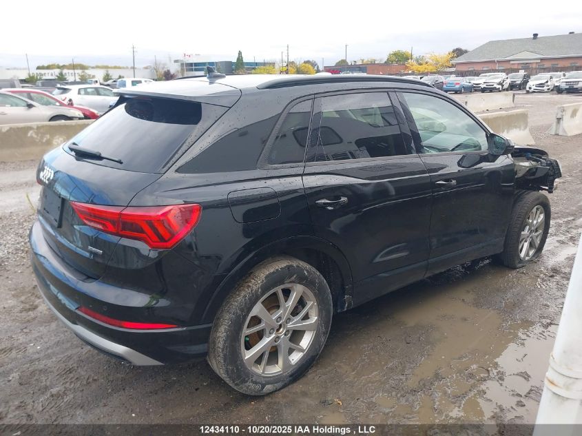 2023 Audi Q3 Komfort 45 VIN: WA1AECF37P1017126 Lot: 12434110