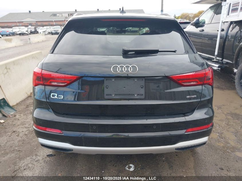 2023 Audi Q3 Komfort 45 VIN: WA1AECF37P1017126 Lot: 12434110