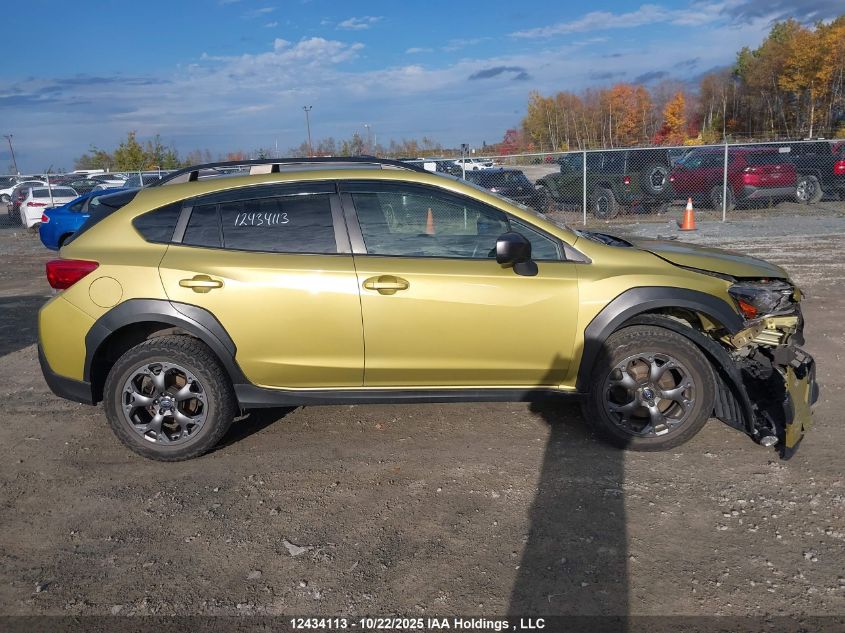 2021 Subaru Crosstrek Outdoor VIN: JF2GTHSC8MH299208 Lot: 12434113