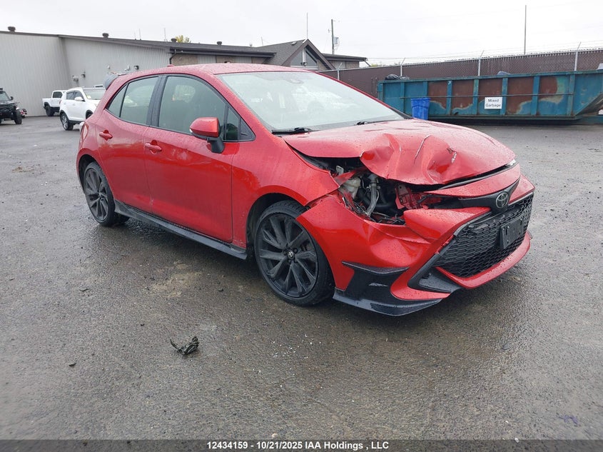JTNK4MBE3M3106987 2021 Toyota Corolla Se auction photo 1