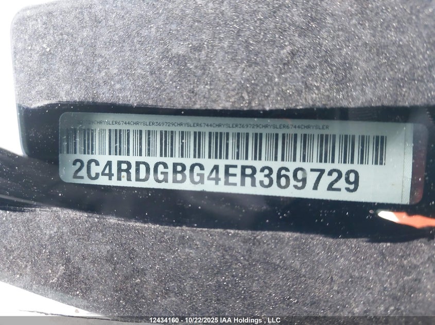 2C4RDGBG4ER369729 2014 DODGE CARAVAN photo no. 20