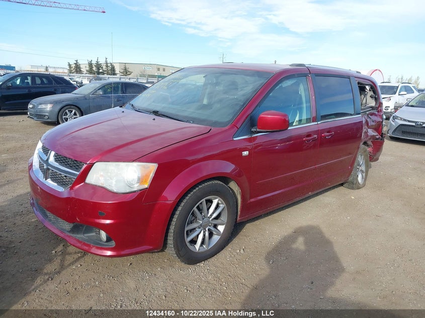2C4RDGBG4ER369729 2014 DODGE CARAVAN photo no. 2