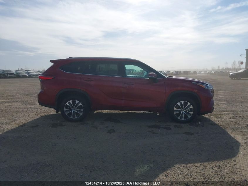 2020 Toyota Highlander Xle VIN: 5TDGZRBH6LS031461 Lot: 12434214