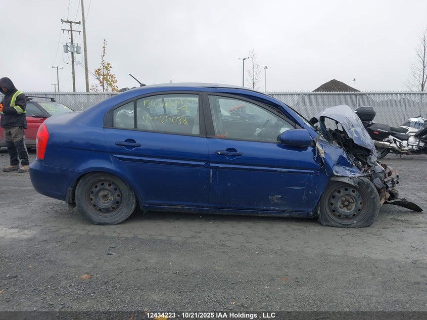 2006 Hyundai Accent Gls VIN: KMHCN45C36U024038 Lot: 12434223