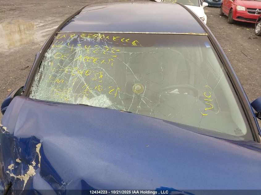 2006 Hyundai Accent Gls VIN: KMHCN45C36U024038 Lot: 12434223