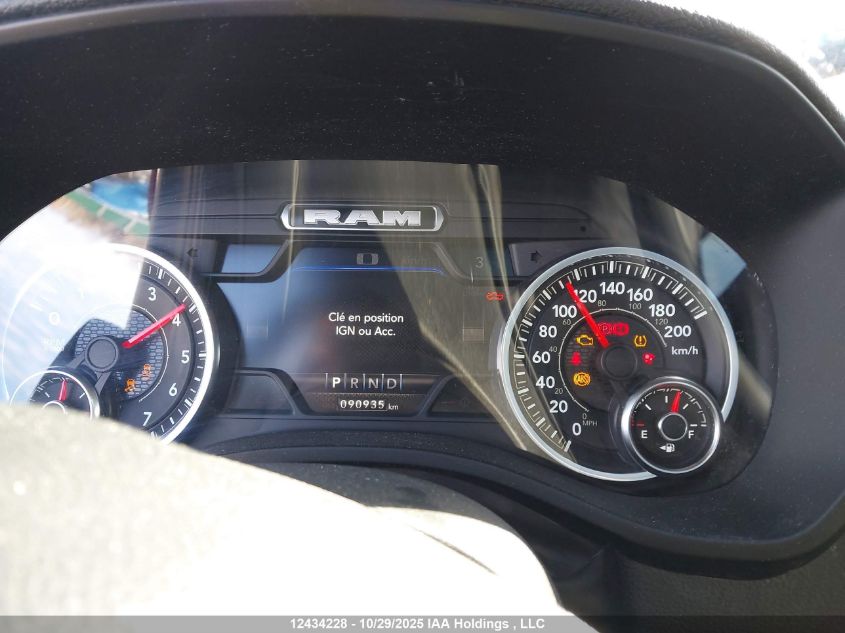 2022 Ram 1500 Laramie VIN: 1C6SRFRT3NN446689 Lot: 12434228