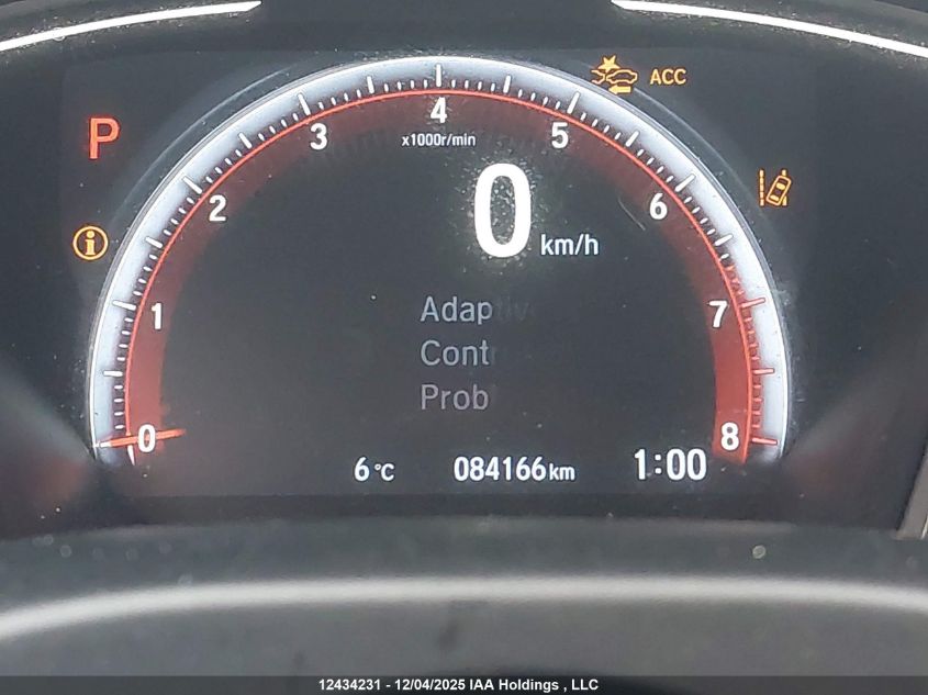 2020 Honda Civic Sport VIN: 2HGFC2F82LH011075 Lot: 12434231