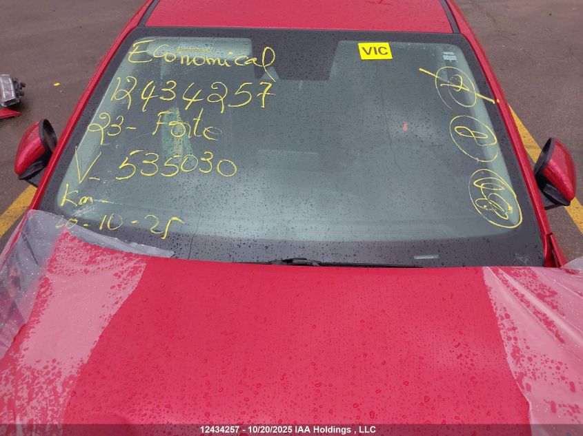 2023 Kia Forte VIN: 3KPF34AD3PE535030 Lot: 12434257