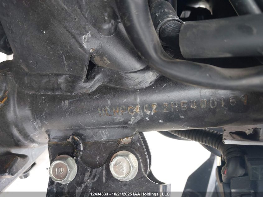 2017 Honda Cbr500 Ra-Abs VIN: MLHPC4422H5400159 Lot: 12434333