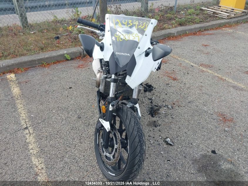 2017 Honda Cbr500 Ra-Abs VIN: MLHPC4422H5400159 Lot: 12434333