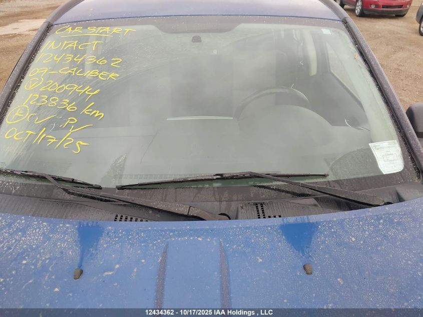 2009 Dodge Caliber Sxt VIN: 1B3HB48A19D200944 Lot: 12434362