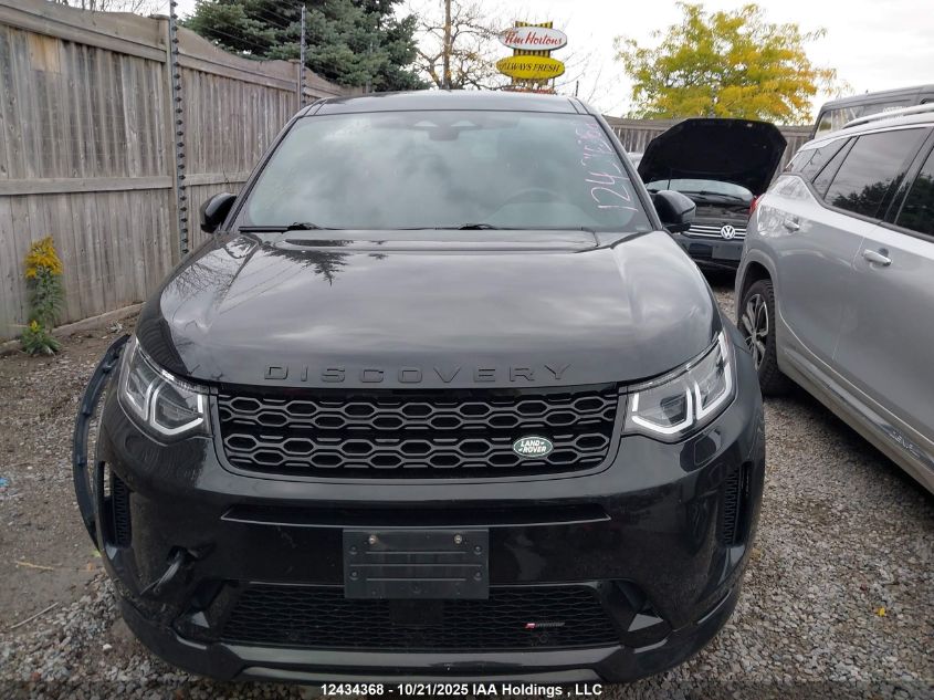 2023 Land Rover Discovery Sport R-Dynamic S VIN: SALCT2FX4PH323914 Lot: 12434368