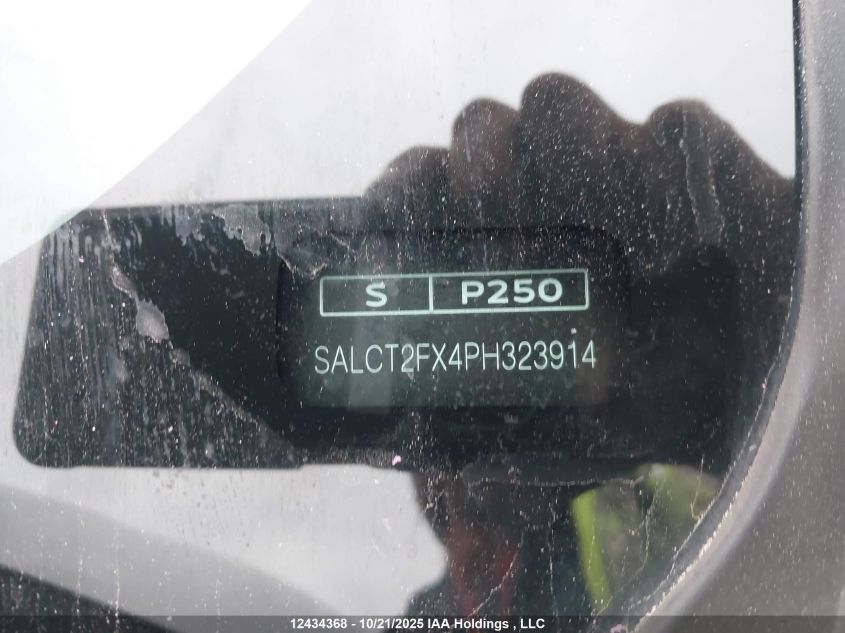 2023 Land Rover Discovery Sport R-Dynamic S VIN: SALCT2FX4PH323914 Lot: 12434368