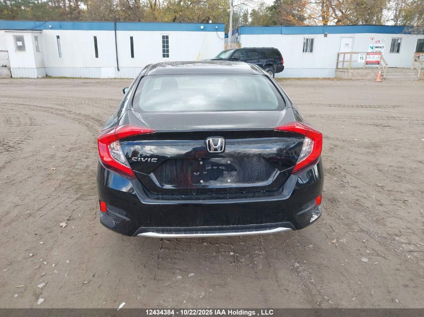 2019 Honda Civic Ex VIN: 2HGFC2F71KH041075 Lot: 12434384
