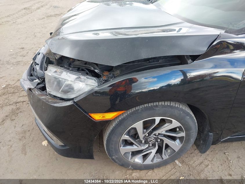 2019 Honda Civic Ex VIN: 2HGFC2F71KH041075 Lot: 12434384