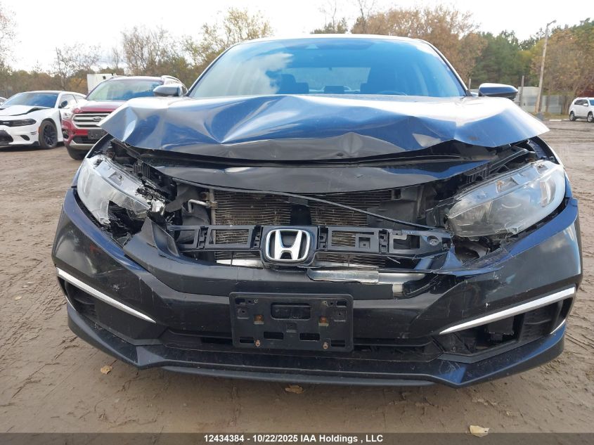 2019 Honda Civic Ex VIN: 2HGFC2F71KH041075 Lot: 12434384