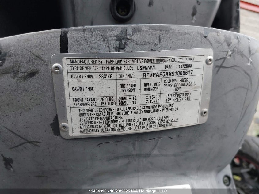 RFVPAP5AX91006617 2009   photo no. 10