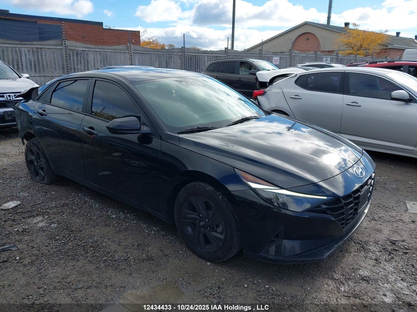 KMHLM4AG6MU166814 2021 Hyundai Elantra Preferred Ivt With Sun And Tech Package auction photo 1