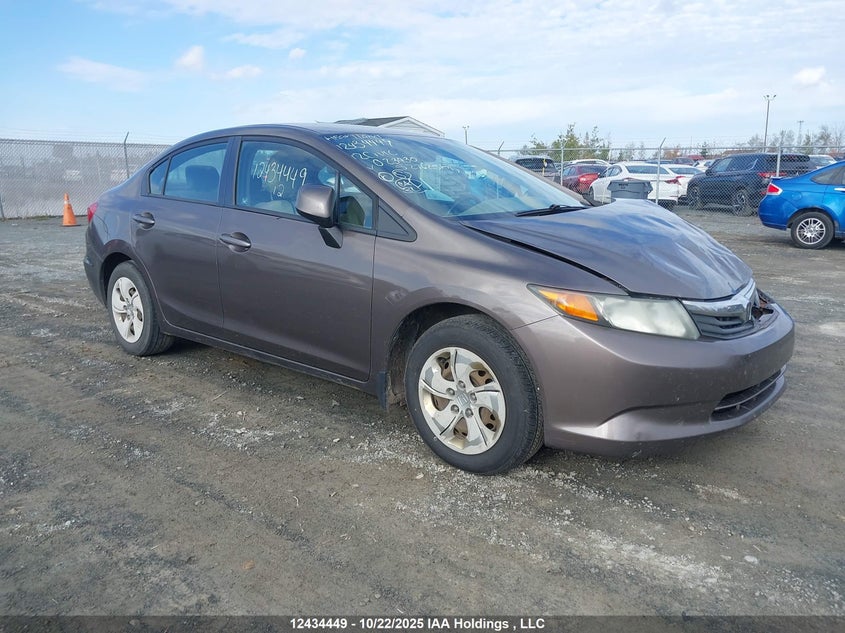 2HGFB2E48CH023930 2012 Honda Civic Lx auction photo 1