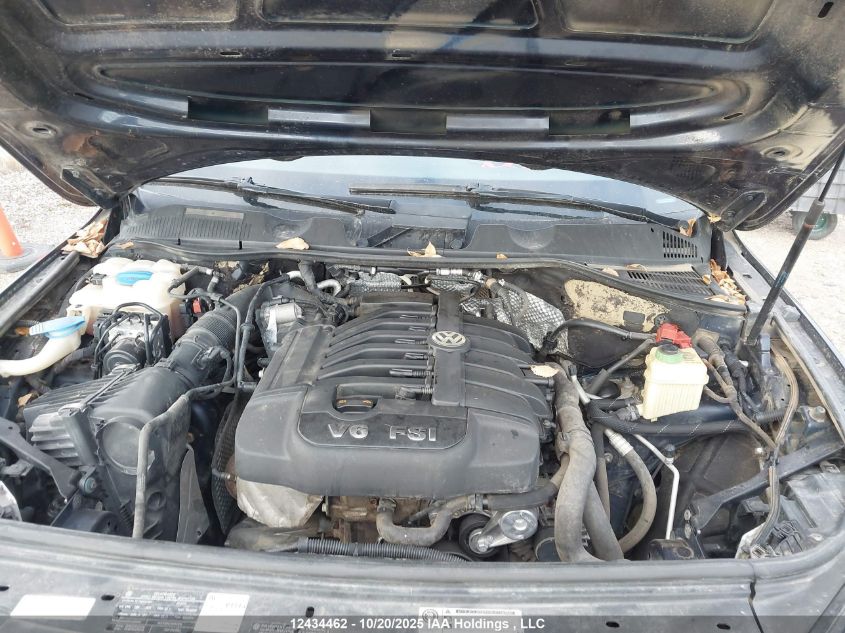 2011 Volkswagen Touareg 3.6L Comfortline/3.6L Execline/3.6L Highline VIN: WVGFF9BP0BD005360 Lot: 12434462