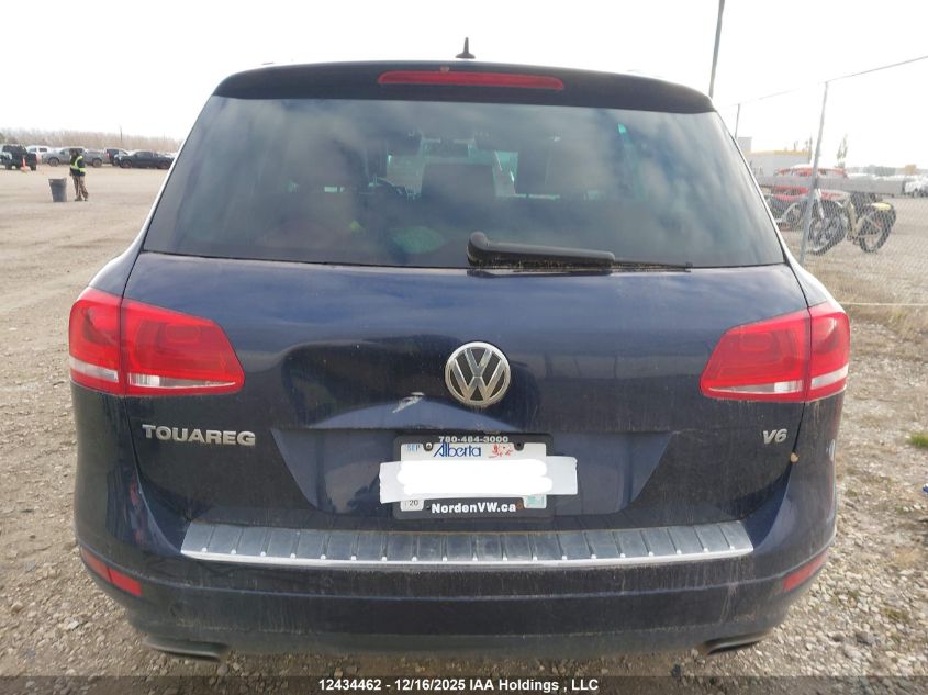 2011 Volkswagen Touareg 3.6L Comfortline/3.6L Execline/3.6L Highline VIN: WVGFF9BP0BD005360 Lot: 12434462