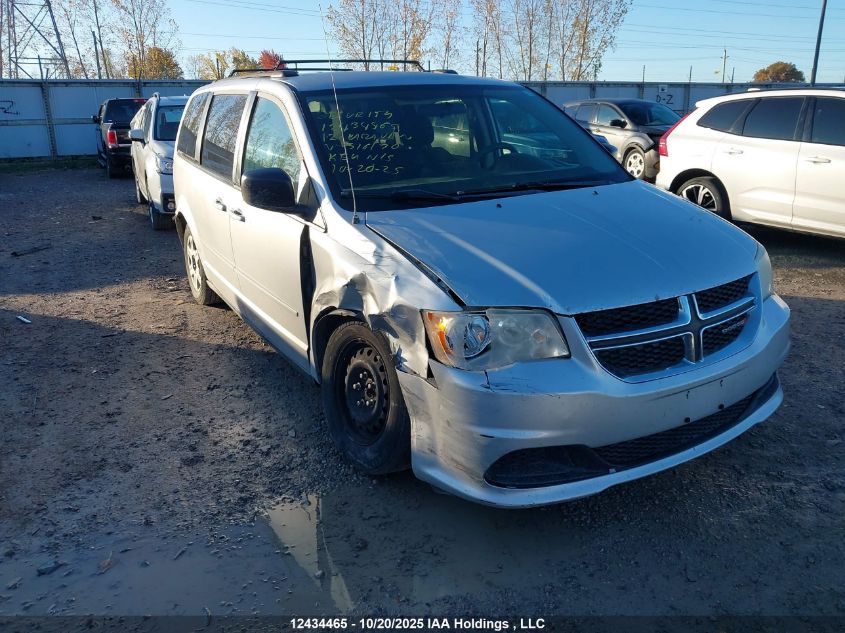 2012 Dodge Grand Caravan Se/Sxt VIN: 2C4RDGBG2CR316170 Lot: 12434465