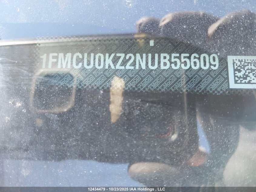 1FMCU0KZ2NUB55609 2022 FORD  photo no. 9