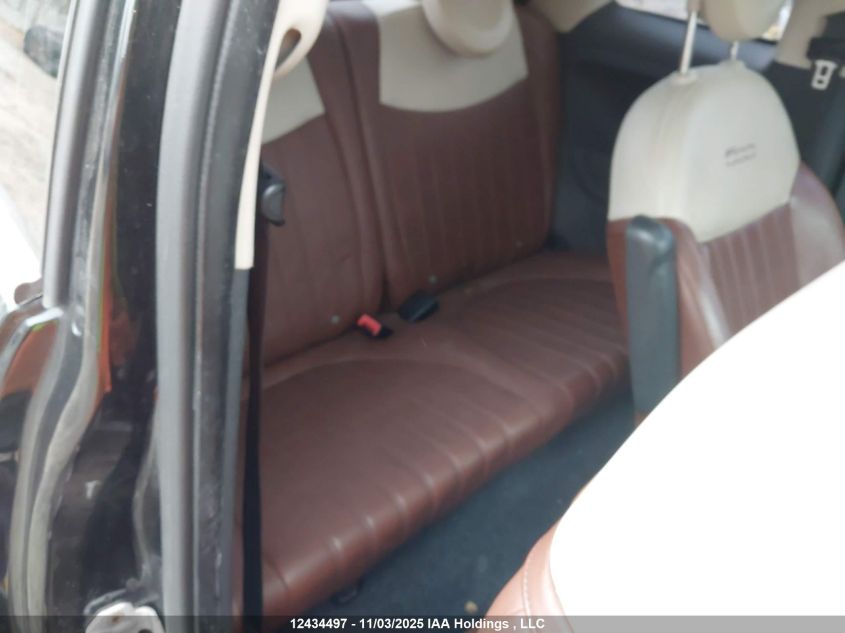 2013 Fiat 500 Lounge VIN: 3C3CFFCR7DT552472 Lot: 12434497