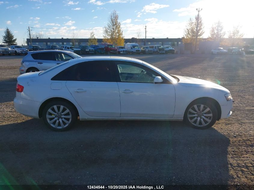 2013 Audi A4 Premium VIN: WAUBFCFL0DN023682 Lot: 12434544