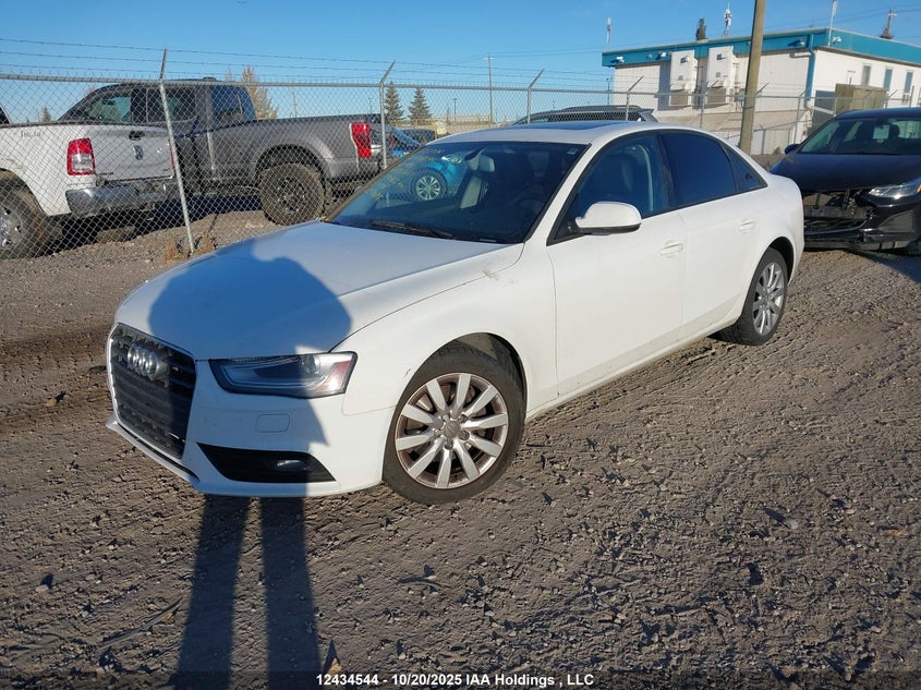 WAUBFCFL0DN023682 2013 AUDI A4 photo no. 2