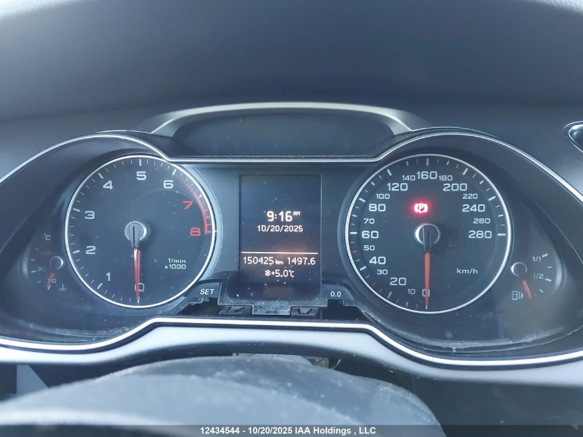 2013 Audi A4 Premium VIN: WAUBFCFL0DN023682 Lot: 12434544