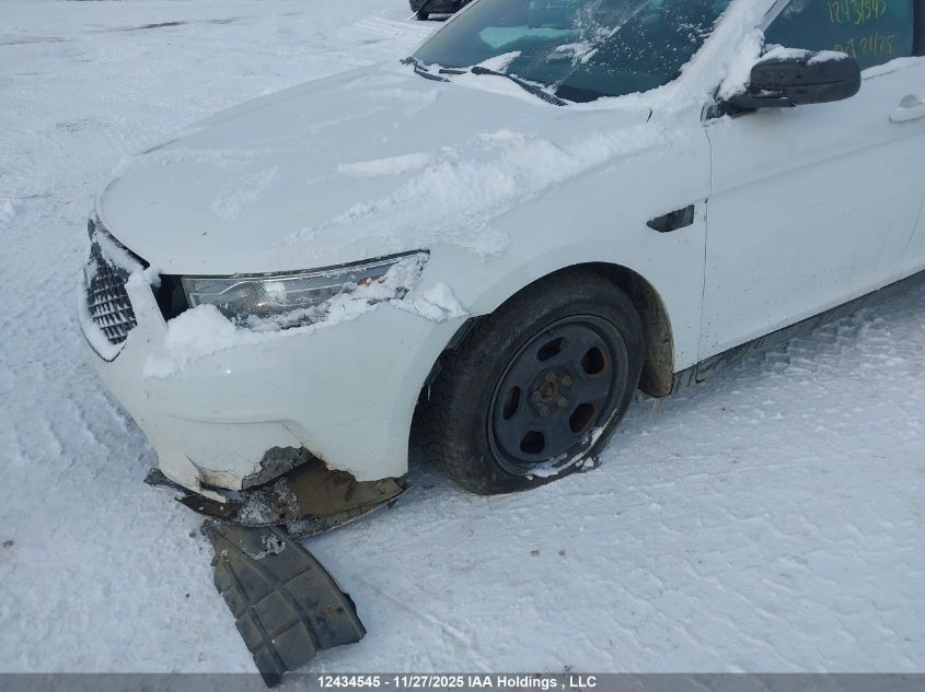 2013 Ford Taurus Police Interceptor VIN: 1FAHP2M80DG113816 Lot: 12434545