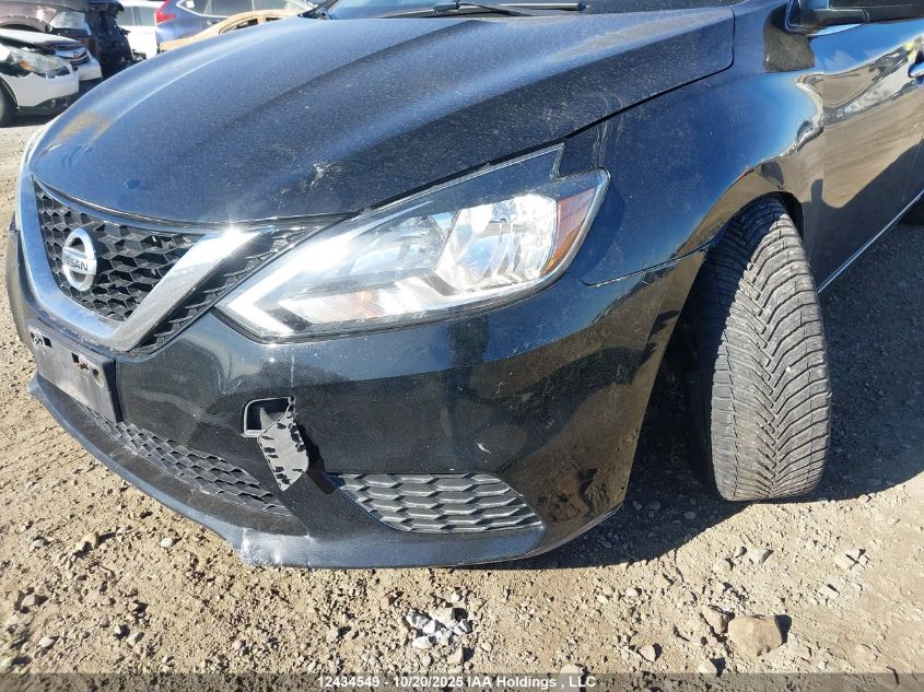 2017 Nissan Sentra S/Sv/Sr/Sl VIN: 3N1AB7APXHL669705 Lot: 12434549